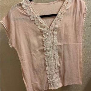 Pink blouse